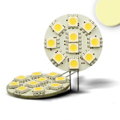   G4 LED fényforrás, 10 SMD, 2W, meleg fehér, oldalsó foglalattal