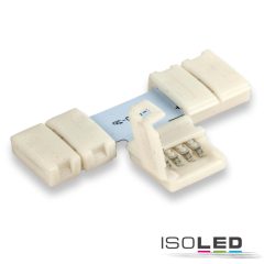   Klipsz T-összeköto (max. 5A) C1-210 2 pólusú IP20 flexszalagokhoz, 10 mm széles, osztásköz >12 mm