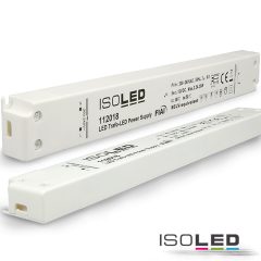 LED trafó 12V/DC, 0-30W, ultra vékony, SELV