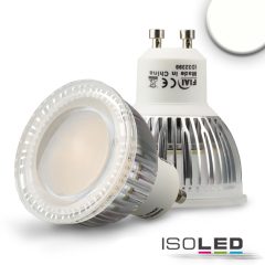   GU10 LED szpot fényforrás, 6W, diffúz üveg, semleges fehér