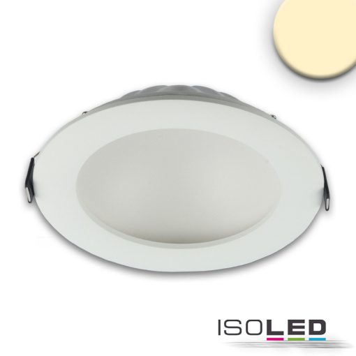 LED mélysugárzó LUNA, 12W, indirekt fény, fehér, meleg fehér