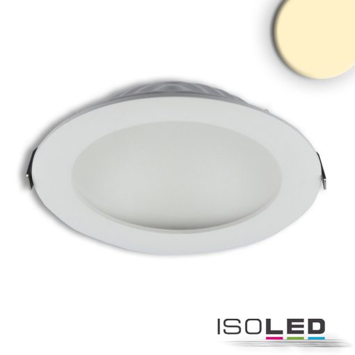 LED mélysugárzó LUNA, 18W, indirekt fény, fehér, meleg fehér