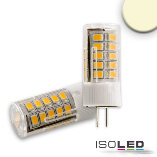 G4 LED fényforrás, 33 SMD, 3,5 W, meleg fehér