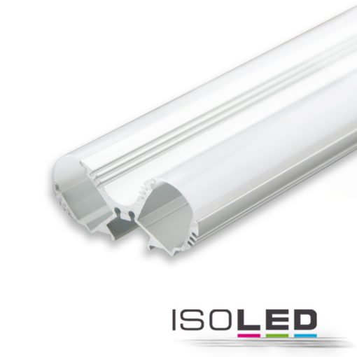 LED LOOP13 lámpaprofil, eloxált alumínium, opál/szatinált fedél, H: H:200 cm