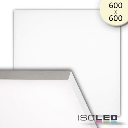 LED panel frameless, 600 diffúz, 50W, meleg fehér, dimmelheto
