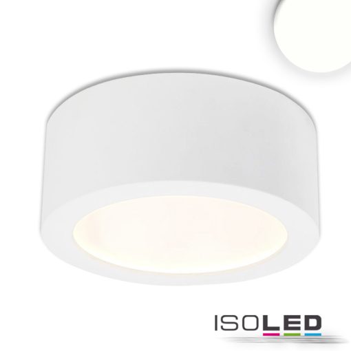 LED felületre szereltheto  lámpa LUNA, 8W, fehér, indirekt fény, semleges fehér