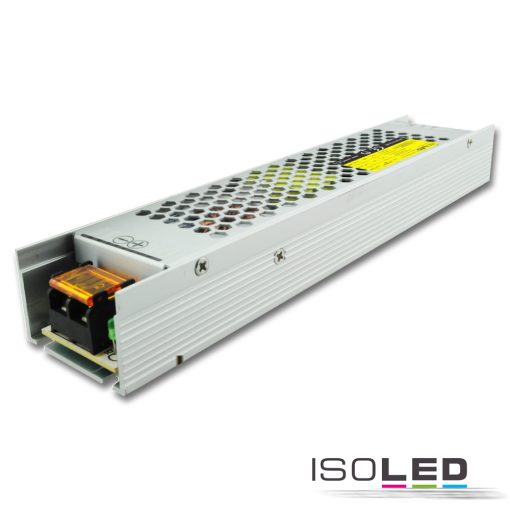 LED trafó 12 V/DC, 0-200 W, Slim rács