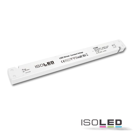 LED trafó 24V/DC, 0-60W, slim, SELV