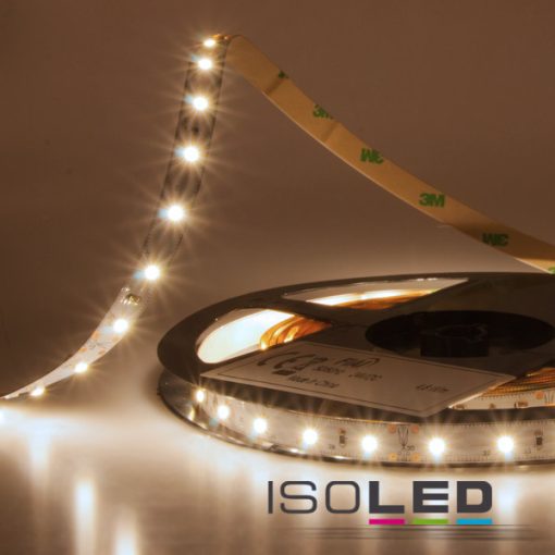 LED SIL830 flexibilis szalag, 24V, 2,4W, IP20, meleg fehér, 10m tekercs, 60 LED/m