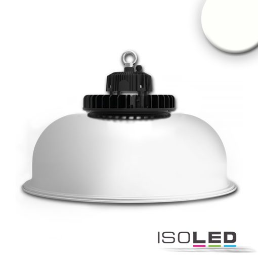 LED csarnoklámpa FL, 200 W, alumínium búra, IP65, semleges fehér, 80°, 1-10 V dimmelheto