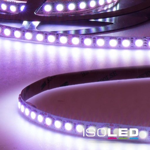 LED RGB Linear10 flexibilis szalag, 24V, 12W, IP20, 10m tekercs, 120 LED/m
