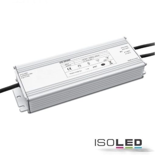 LED trafó 24 V/DC, 0-240 W, 1-10 V dimmelheto, IP67