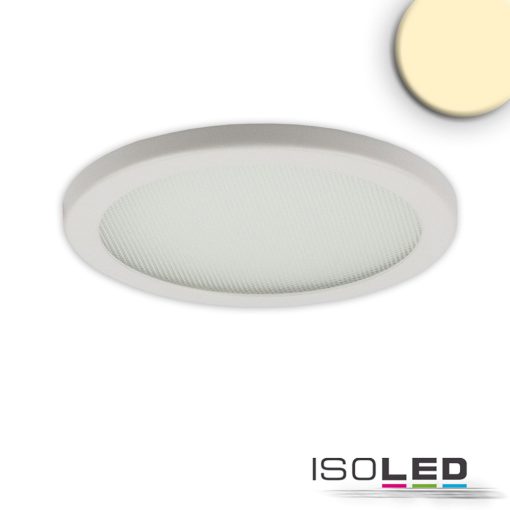 LED mélysugárzó Flex 8W, prizmás, 120°-os, lyukkivágás 50-100mm, melegfehér , 120°, melegfehér