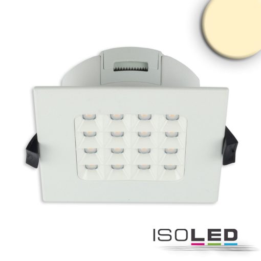 LED mélysugárzó Prism vakításcsökkentett 10W, IP54, meleg fehér, dimmelheto