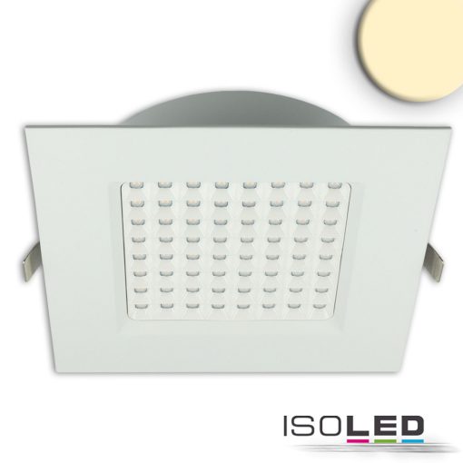 LED mélysugárzó Prism vakításcsökkentett 25W, IP54, meleg fehér, dimmelheto
