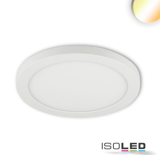 LED süllyesztett/felületre szerelt lámpa Slim Flex, 18 W, ColorSwitch 3000K|3500k|4000K, fehér