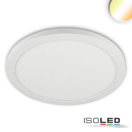 LED süllyesztett/felületre szerelt lámpa Slim Flex 24 W, ColorSwitch 3000K|3500k|4000K, fehér