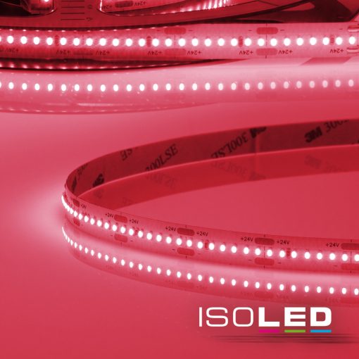 LED CRI9P Linear10 flexibilis szalag, 24V, 15W, IP20, rózsaszín, 280 LED/m