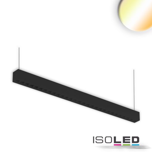 LED felszíni/függo lámpa Linear Rács 40W, sorolható, fekete, ColorSwitch 3000|3500|4000K