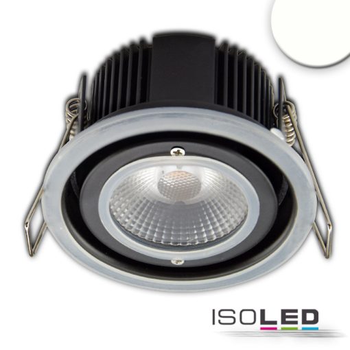 LED süllyesztett szpotlámpa Sys-68,10W,IP65, semleges fehér,Push vagy Dali-dimmelheto (fedél nélkül)