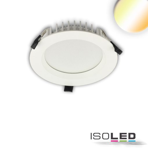 LED-es lefelé világító lámpa csökkentett káprázással, 25W, kerek, DN170, CRI90, színváltó 3000|3500|4000K, dimmelheto