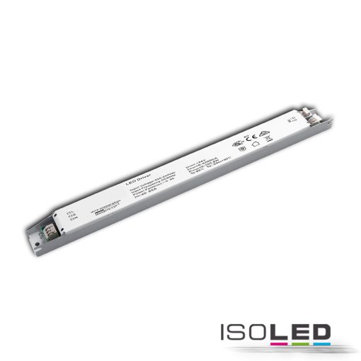 LED trafó 24V/DC, 0-100W, slim, SELV