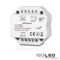   Sys-Pro nyom/rádió Mesh Multi-PWM vezérlo, 1 csatornás, 12-24V DC 6A, 36-48V DC 3A