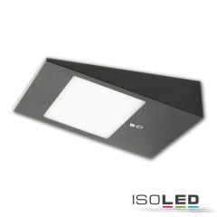   LED SOLAR fali lámpa HF mozgásérzékelovel, 2W, IP54, meleg fehér