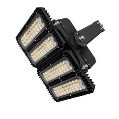   LED reflektor 450W,130x40° aszimmetrikus, billentheto modul,1-10 V-os dimmelheto, sem fehér, IP66