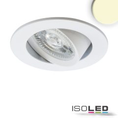   LED süllyesztett lámpa Slim68 MiniAMP fehér, kerek, 8W, 24V DC, meleg fehér, dimmelheto