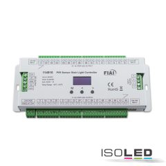   Lépcsoeffektus PWM Dimmer 5-24V DC, 32x1A + SPI kimenet, 2 PIR érzékelo + 2 Push-Tast bemenet