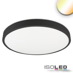   LED mennyezeti lámpa PRO fekete, 36W, kerek, 500mm, ColorSwitch 2700|3000|4000K, dimmelheto