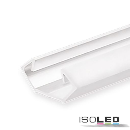 LED sarokprofil CORNER11n alumínium fehér RAL9010, 200cm