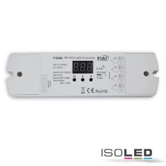   LED vezeték nélküli 4 zónás PWM dimmer, 1-4 csatorna, 12-24V DC, 4x5A