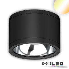   LED mennyezetre szerelt spot IP65, fekete, 25W, ColorSwitch 3000|4000|5000K, dimmelheto