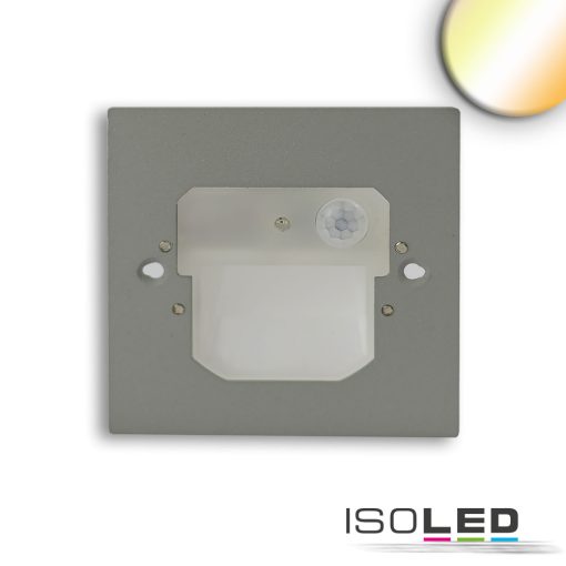 LED süllyesztett fali lámpa Sys-Wall68 230V, PIR érzékelovel, 2W, Colorswitch, burkolat nélkül