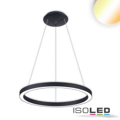   LED fügesztett lámpa Circle 580 fekete, 48W, kerek, ColorSwitch 3000|3500|4000K, dimmelheto