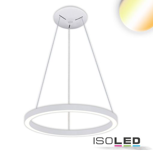 LED fügeszték lámpa Circle 580 fehér, 48W, kerek, ColorSwitch 3000|3500|4000K, dimmelheto