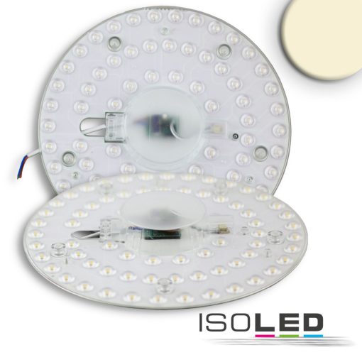 LED átszerelo áramköri lap 230mm, 24W, tartó mágnessel, meleg fehér