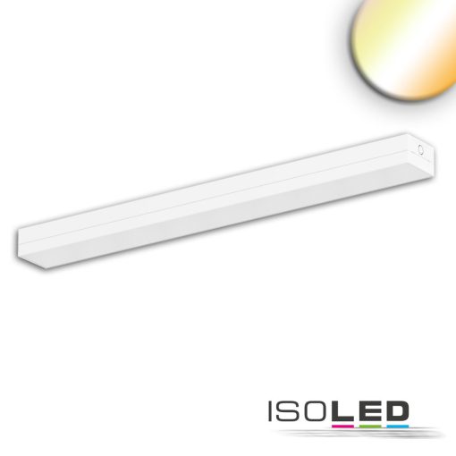 LED lineáris lámpa káprázáscsökkentett, fehér, 120cm, 38W, Colorswitch 3000|4000|5700K, dimm