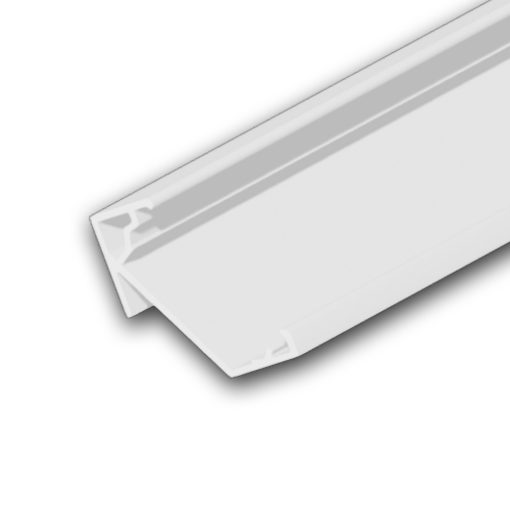 LED sarokprofil CORNER18 alumínium fehér RAL9003, 200cm