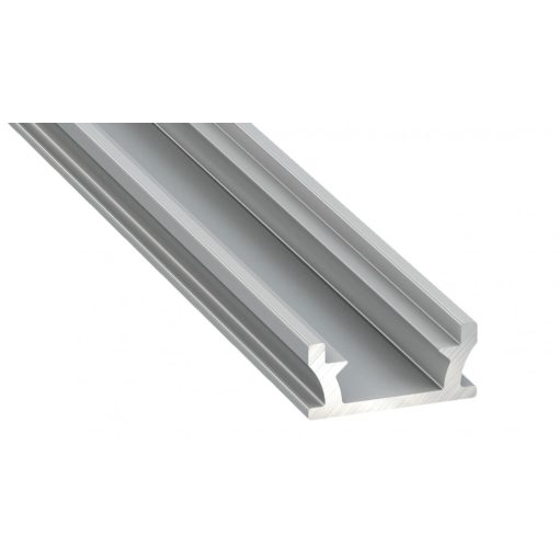 PROFIL ALUMINIOWY SREBRNY TYP T 2m + KLOSZ MLECZNY