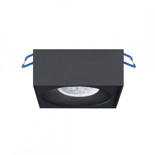 Flush-mounted luminaire Bali Square Black