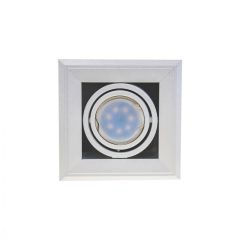 FLUSH-MOUNTED LAMP  BLOCCO WHITE 1x7W GU10 LED