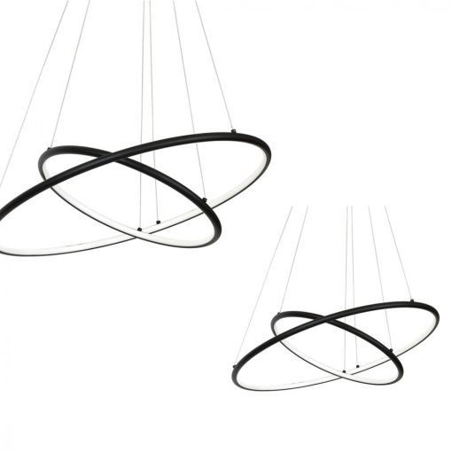 Pendant lamp ORION BLACK 53W LED