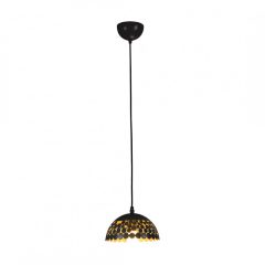 Pendant lamp LISA BLACK 1xE27