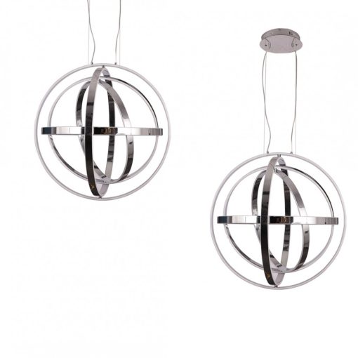 Pendant lamp COPERNICUS CHROME 260W LED