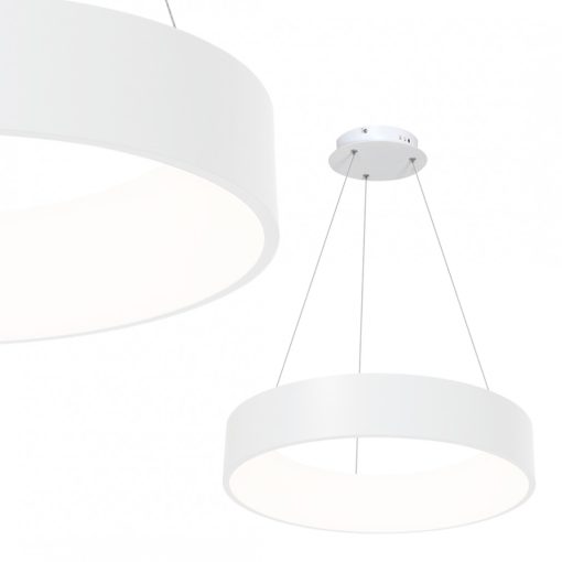 Pendant lamp OHIO WHITE 24W LED