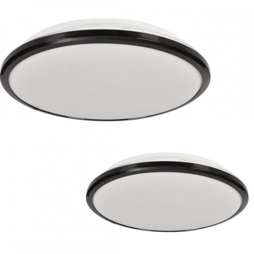 Ceiling  TERMA BLACK 18W LED IP44 Ø280 mm