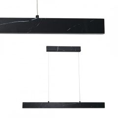 Pendant lamp PIERCE BLACK 18W LED